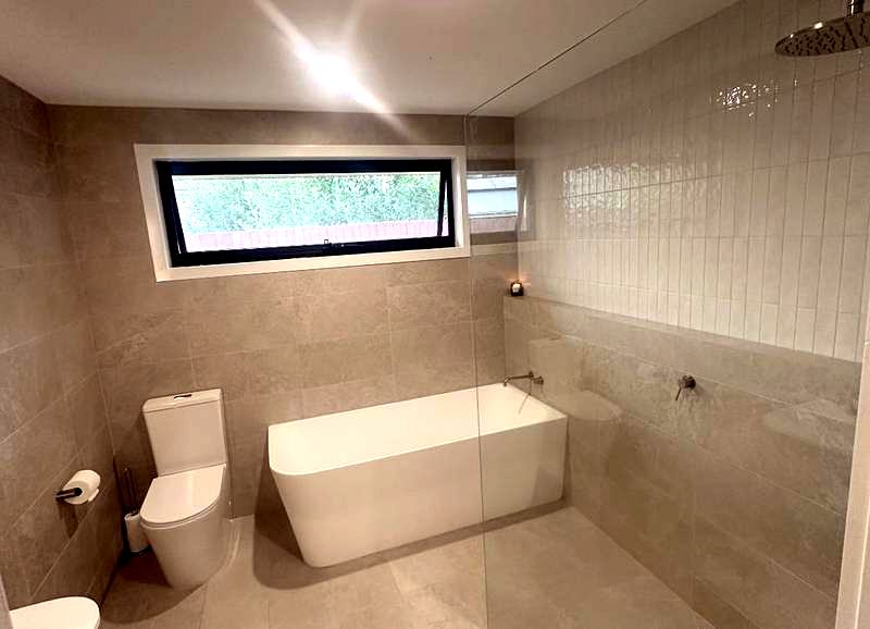 Bathroom renovation electrical fitout