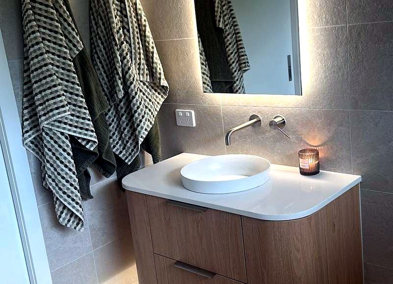 Bathroom renovation electrical fitout
