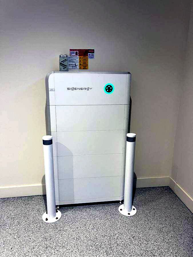 Sigenergy battery storage installation